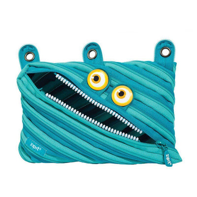 ZIPIT Wildlings 3 Ring Pouch Blue Tones 