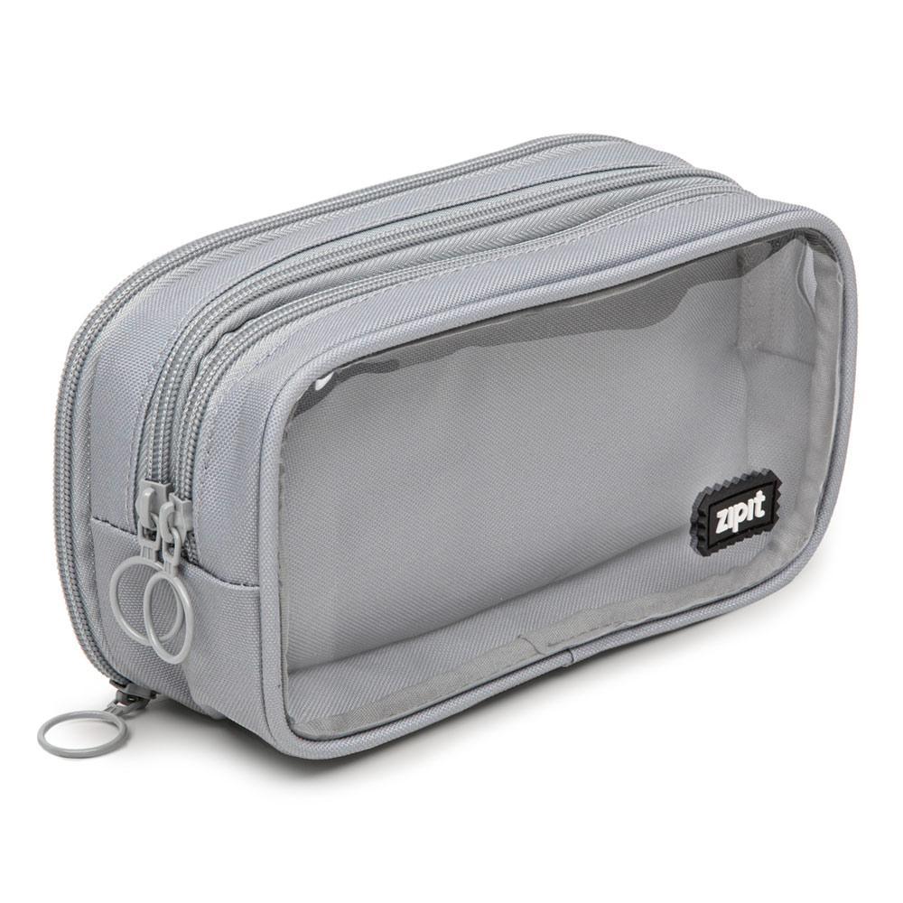 Half & Half Pencil Case Pencil/Storage Box ZIPIT