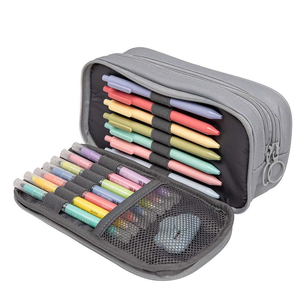 Half & Half Pencil Case Pencil/Storage Box ZIPIT