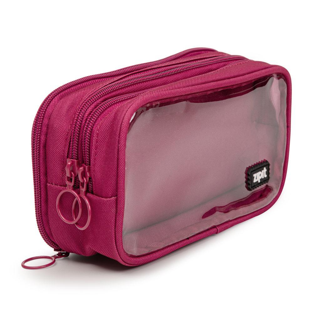 Half & Half Pencil Case Pencil/Storage Box ZIPIT