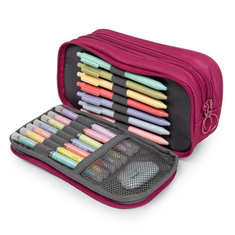 Half & Half Pencil Case Pencil/Storage Box ZIPIT