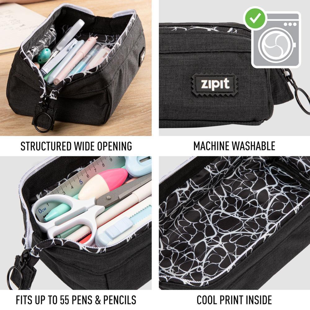 Lenny Pencil Case, Bright Colors Pencil Case ZIPIT