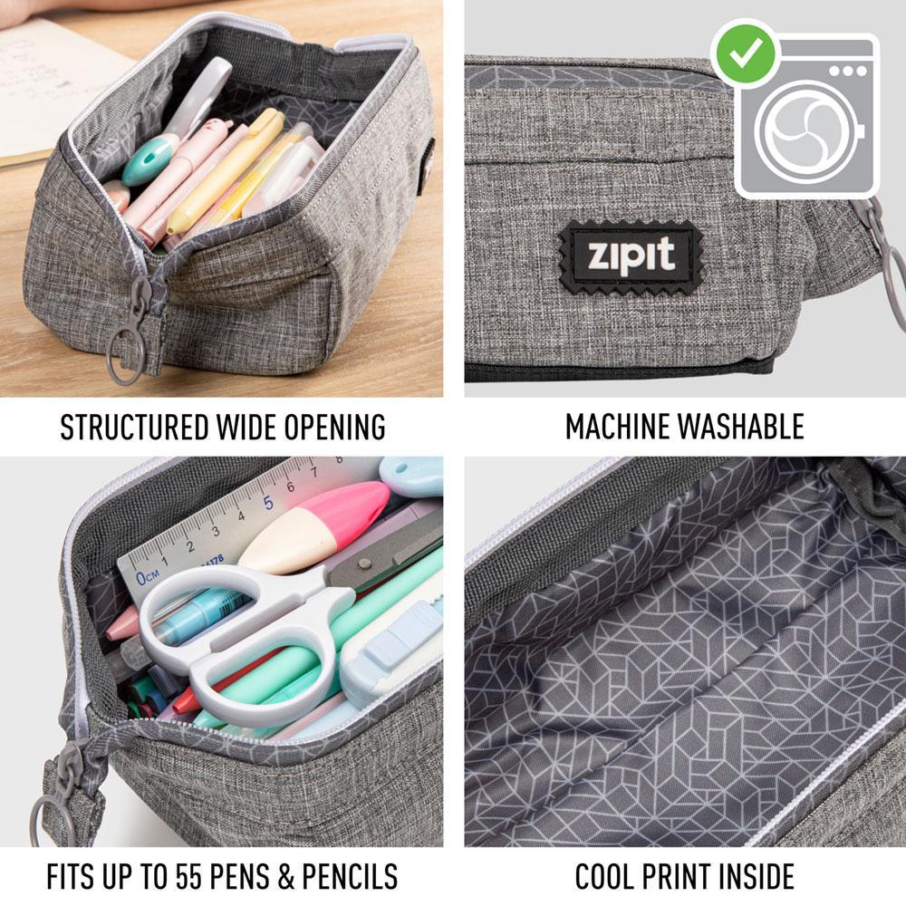 Lenny Pencil Case, Bright Colors Pencil Case ZIPIT