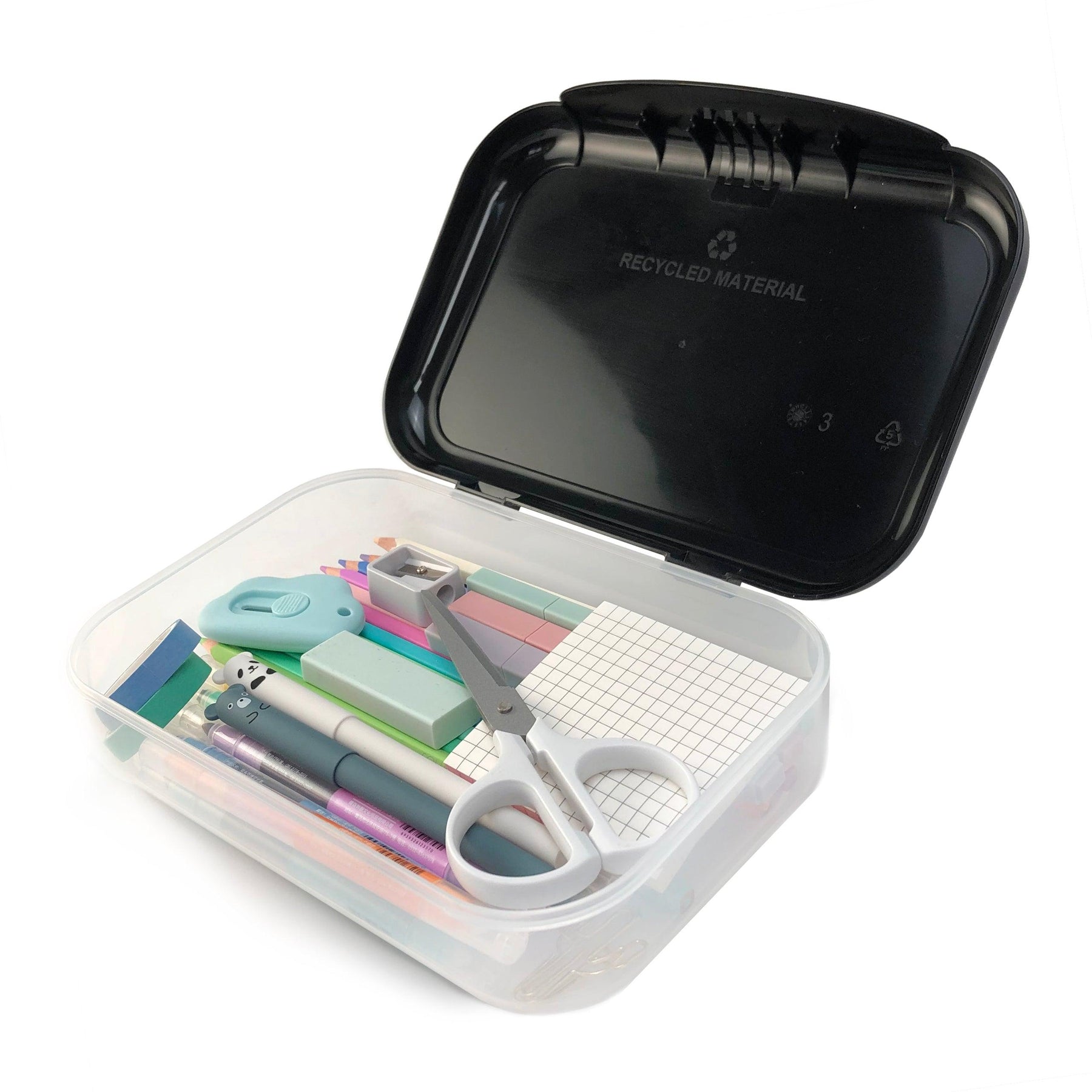 Recycled Plastic Pencil Box - ZIPIT