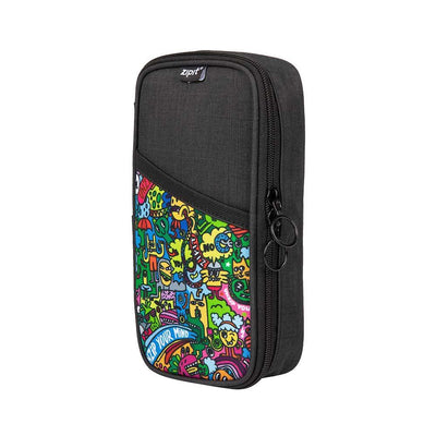 ZIPIT Essentials Large Pencil Case Doodles 
