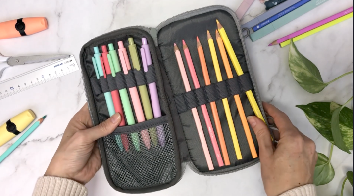 Half & Half Pencil Case
